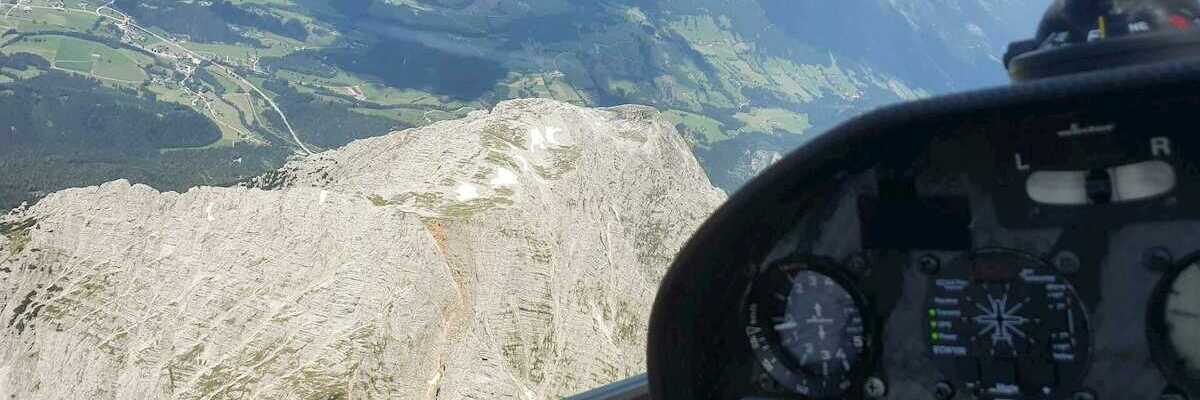 Flugwegposition um 12:03:32: Aufgenommen in der Nähe von Mitterberg-Sankt Martin, Österreich in 2916 Meter